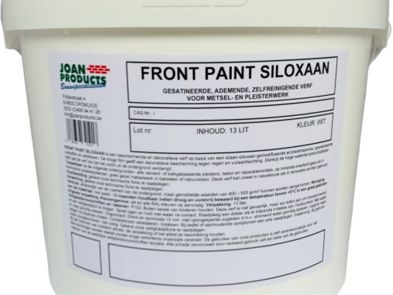 FRONT PAINT SILOXAAN Gevelverven - Joan Products